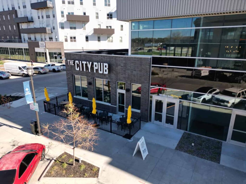 City Pub Exterior Building