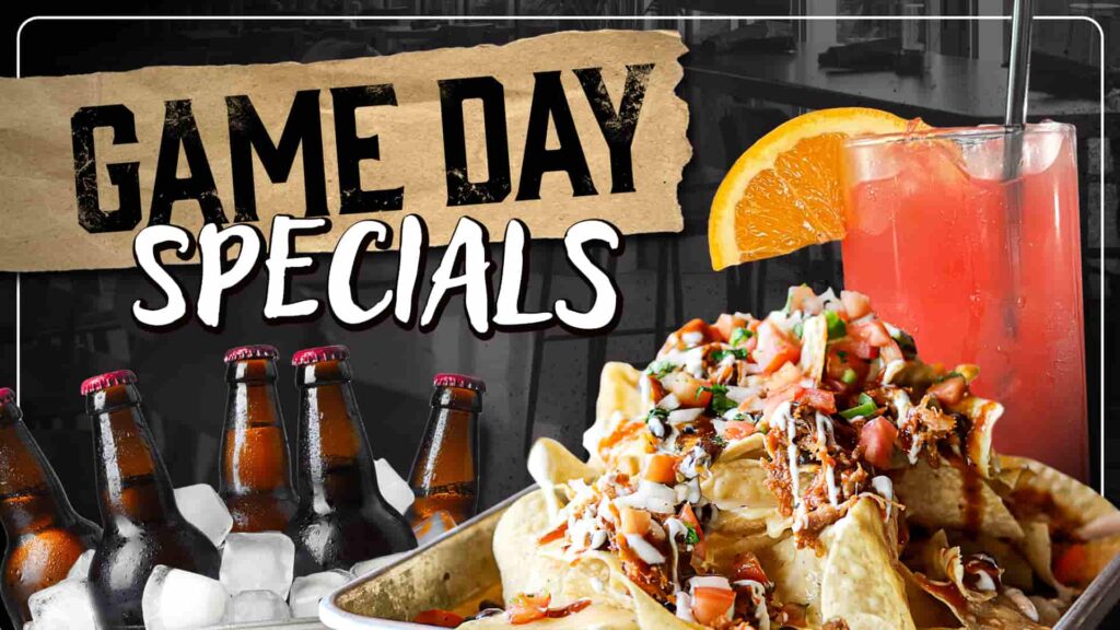 Game Day Specials